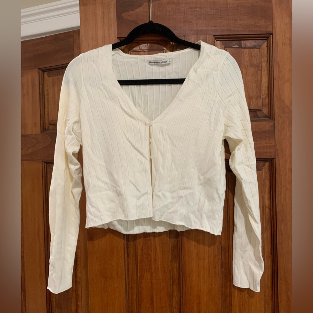abercrombie cardigan and tank (detachable)